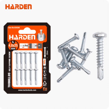Set 8kom samonarezujućih vijaka 4.8x38mm Harden 624347