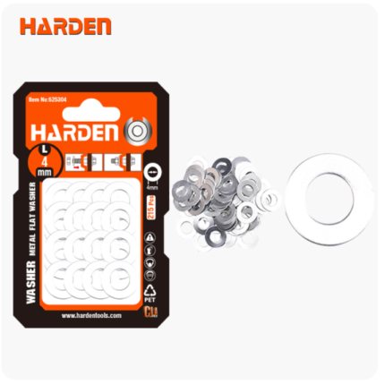 Set 81kom Metalnih podloški 16.8x8x1mm Harden 625308