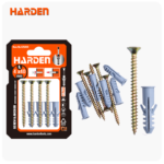 Set 4kom Vijak za ivericu sa tiplom 6x60mm Harden 625840