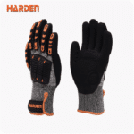 Rukavice 10" mehaničarske sa gumenom zaštitom Harden 782101