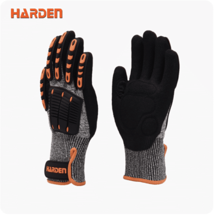 Rukavice 10" mehaničarske sa gumenom zaštitom Harden 782101