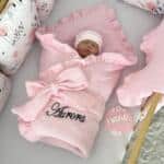 Smotuljak Muslin PREMIUM - Roze