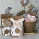 Little Alpaca - Premium Set 2 frotirna peškira, rukavica za kupanje i 4 brisalice M1034-4