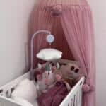 Baldahin PREMIUM Freya - Puder Roze