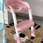 Adapter za wc šolju sa stepenikom - Roze