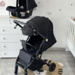 Kolica Kofer Nano 3u1 - M1045-1 Crna