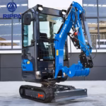 Rippa mini bager 1500kg R15 sa kabinom