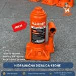 Hidraulična dizalica HARDEN 730104 -  4t