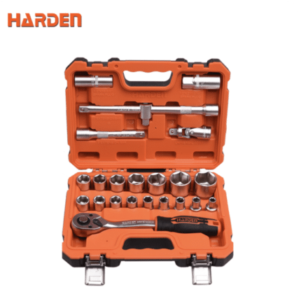 Set nasadnih ključeva u koferu 1/2" HARDEN 23kom - 510423