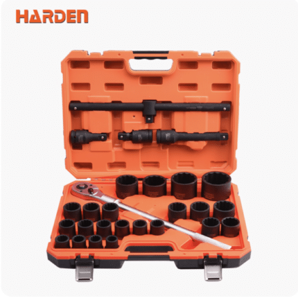 Set nasadnih ključeva u koferu 3/4"HARDEN 27kom - 510827