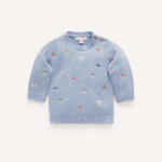 Snowy Embroidered Jumper